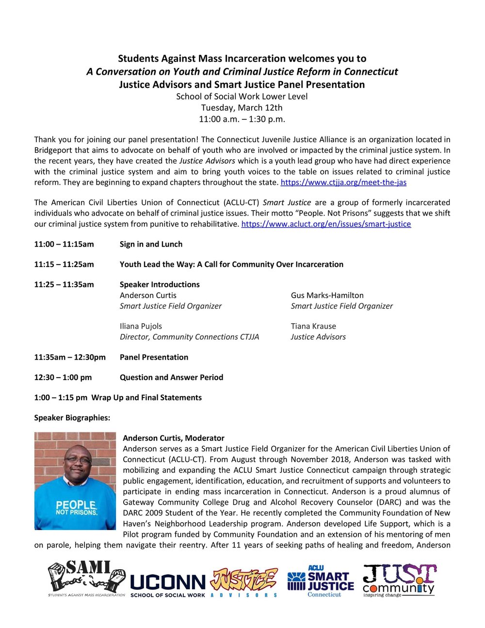 Smart Justice / JA Panel on JJ Reform