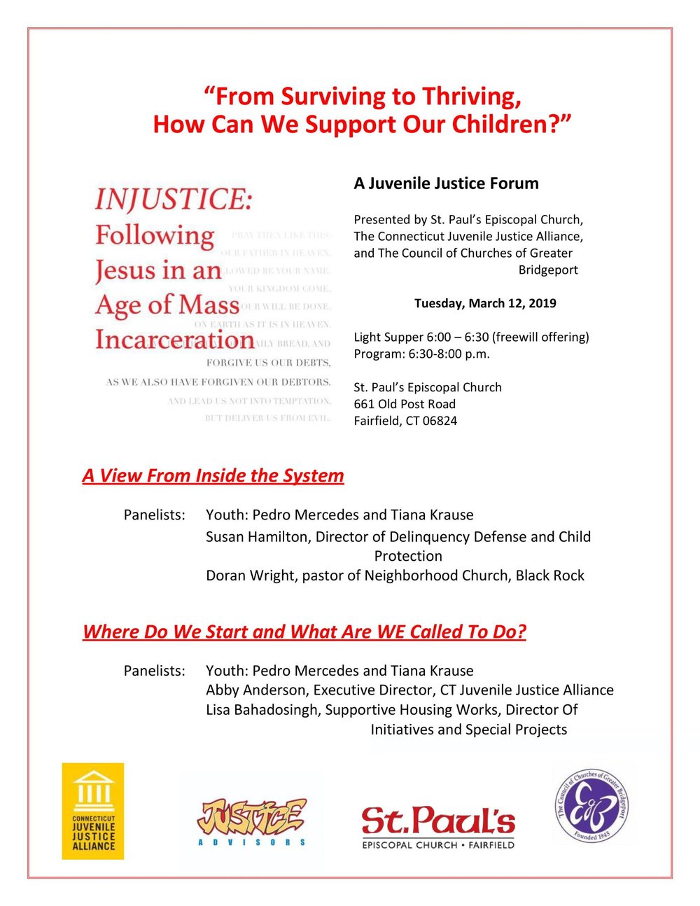 Juvenile Justice Forum